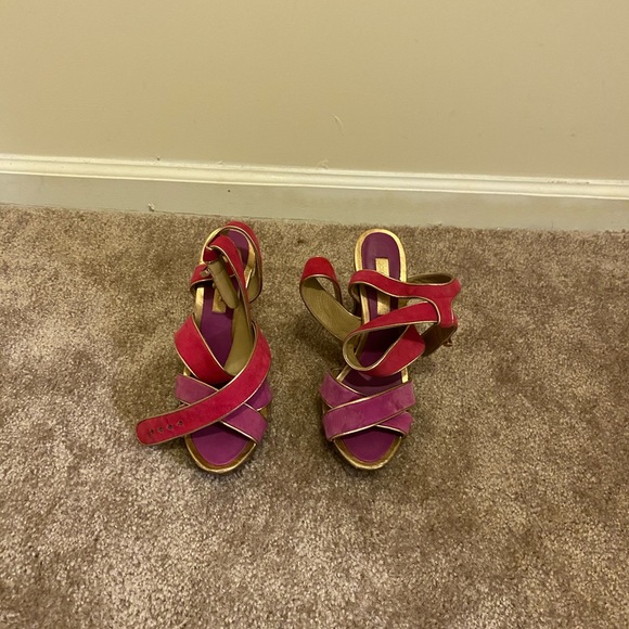 Shoes - Bcbg sandals and belt